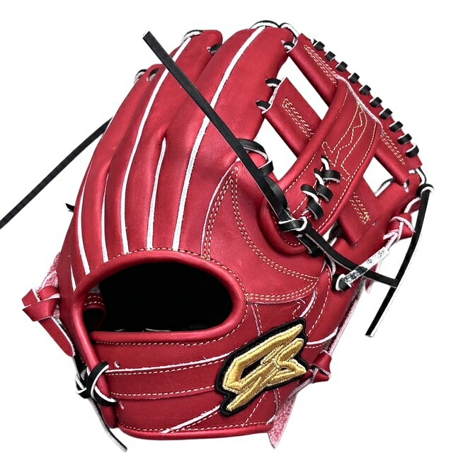 ジーエス(GS) 硬式グラブ 内野手用 サムライ型 5本指・コユニ両方対応 右投げLH GS-SAMURAI-STBOR