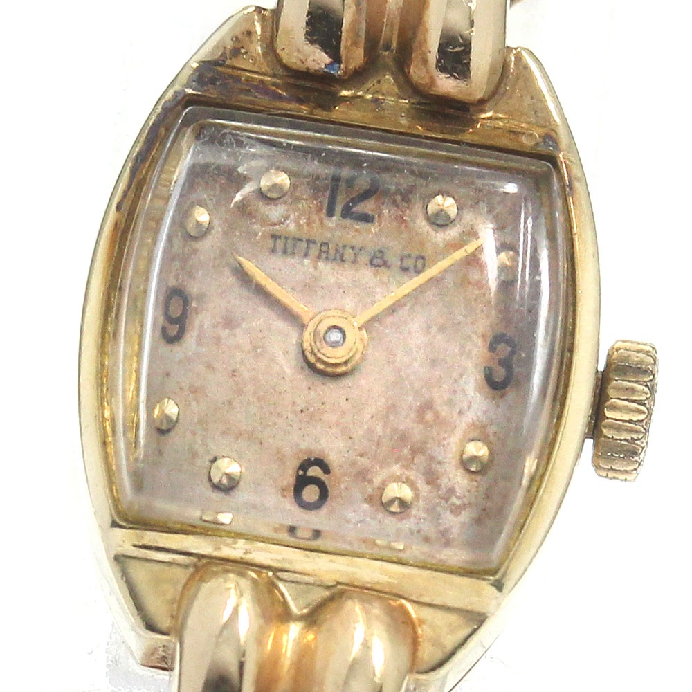 ティファニー TIFFANY&Co. K14YG ヴィンテージ 手巻き レディース _755457【中古】