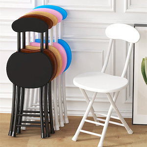 新品韓国インテリア 丈夫な椅子 パイプ椅子 折りたたみ パイプイス カフェの椅子かわいいキャラクタ