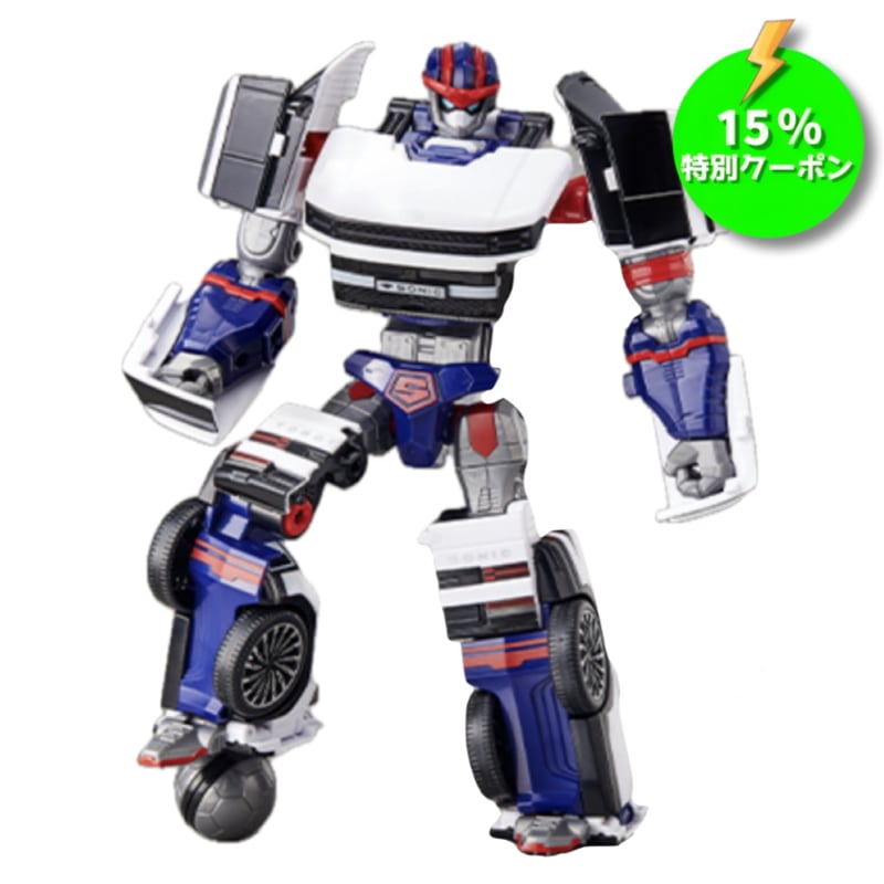 P[15%セールクーポン提供]2025 トボットソニック / 変形ロボット おもちゃ