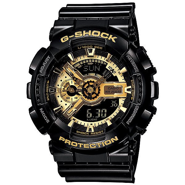 取寄品 正規品 CASIO腕時計 カシオ G-SHOCK ジーショック アナデジ GA-110GB-1AJF