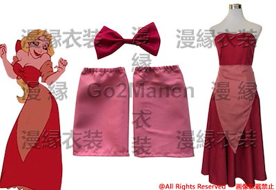 Qoo10] 美女と野獣 三人娘 風 コスプレ衣装 デ : ホビー・コスプレ