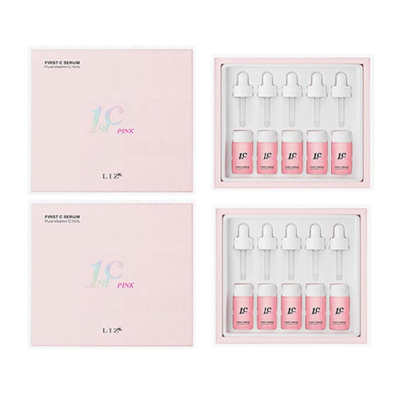 リズ K 1st シーズン5 ピンクセラム ビタミン C 10ml x 10個