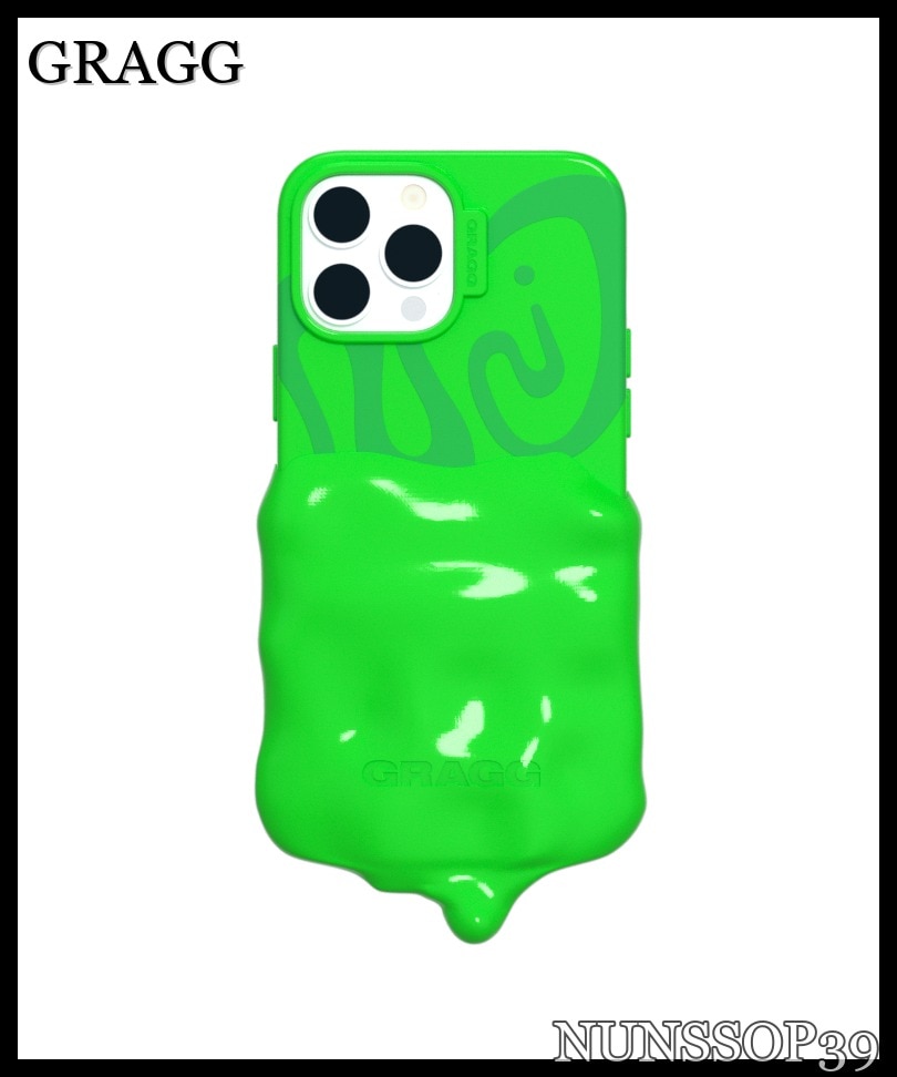 GRAGG DOUBLE LAYERS CASE - NEON GREEN