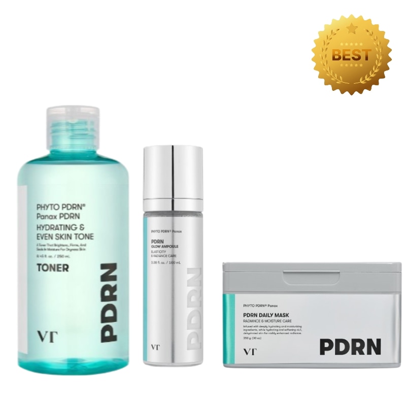 [エガちゃん]【うるおい×ツヤ肌集中ケア】PDRNトナー＋グロウアンプル＋マスク30枚セット／韓国コスメ／高保湿／ツヤ肌／毎日マスク／敏感肌ケア／導入化粧水／PDRN美容液 8,283円