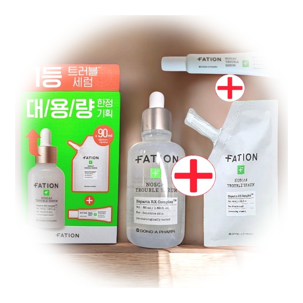 ノスカナイン トラブル美容液 50ml＋40mlリフィル＋クリーム10ml [鎮静+保湿+肌ケア]