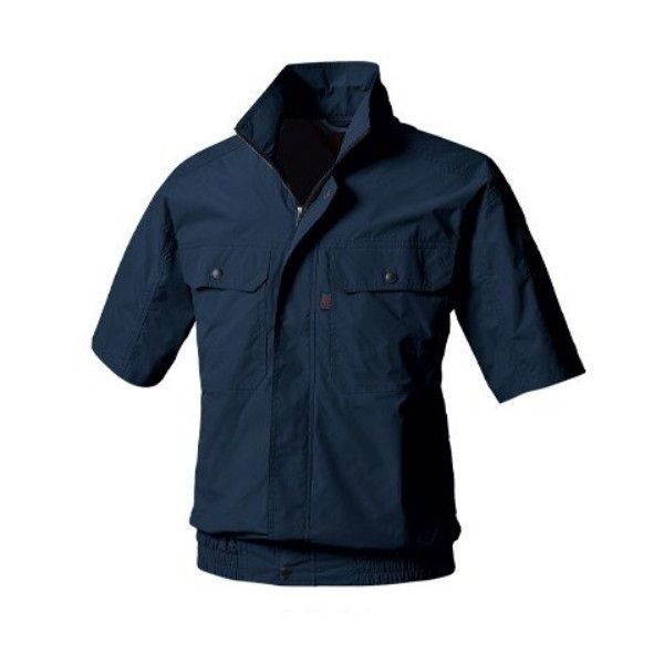 村上被服 V8307ネイビーLL HOOH (鳳皇) 快適ウェア 半袖ブルゾン (バッテリー・ファン別売り)