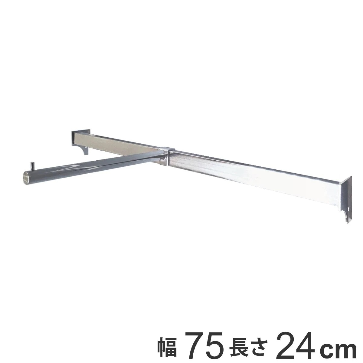 壁面収納 フィットラック コートフックセット 幅75cm パーツ オプション 部品 DIY 収納 フック 壁掛け 吊り下げ コート掛け 掛ける収納 浮かせる収納 可動棚 オープンラック 収納ラック