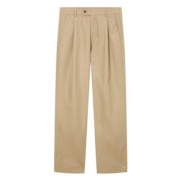 [25SS] ベージュタック装飾綿混紡パンツ DMPA5AT25I2