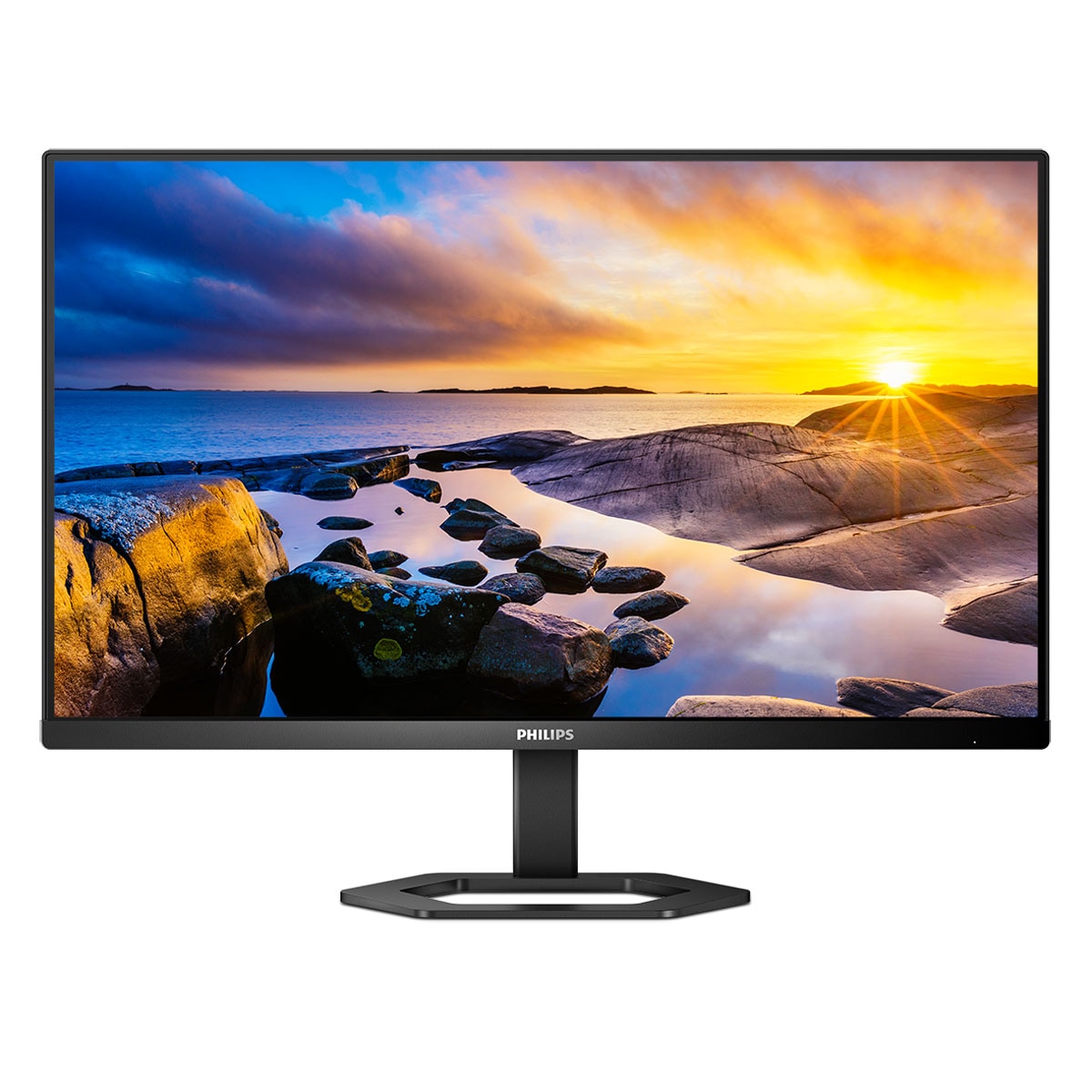 Philipsフィリップス 液晶ディスプレイ(23.8型/IPS/FullHD 1920×1080/75Hz/1ms/HDMI1.4/DP1.2/USB Type-C/VESA/5年保証)(ブラックPCモニター