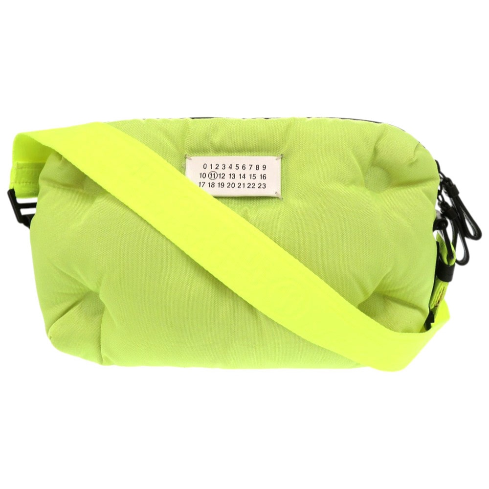 美品 グラムスラム S55WB0012 ショルダーバッグ ナイロン ネオンイエローグリーン 0484【中古】 ユニセックス