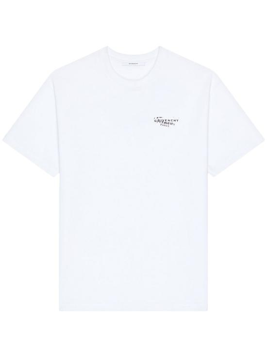 GIVENCHY Men Tops BM71NK3YSA 100 WHITE