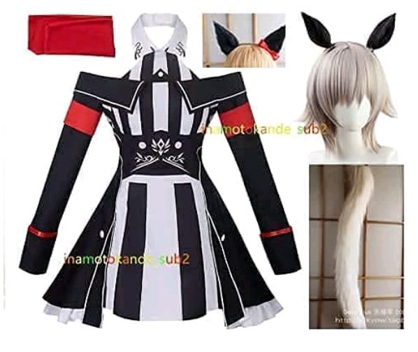 コスプレ衣装 ウマ娘 プリティーダービー カレンチャン 勝負服 コスプレ衣装