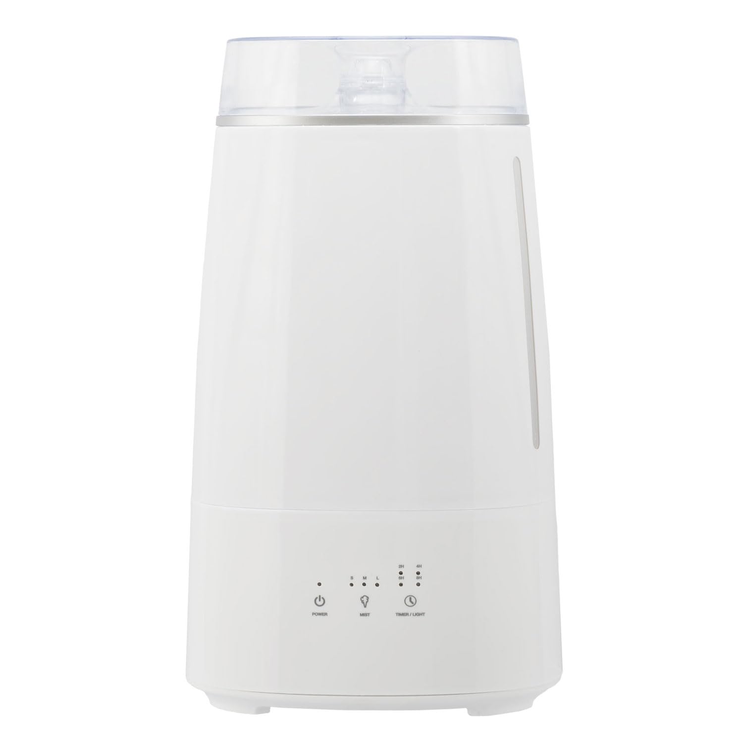 超音波式＋加熱 ハイブリッド加湿器 3.5L 大容量 洋室7畳 和室4.2畳 上部給水 アロマ加湿器 ホワイト シンプル GH-AHHA-WH