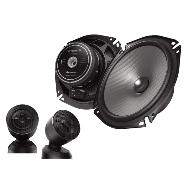 パイオニア 17cmセパレート2ウェイスピーカー 車載用(2個1組) TSF1750S