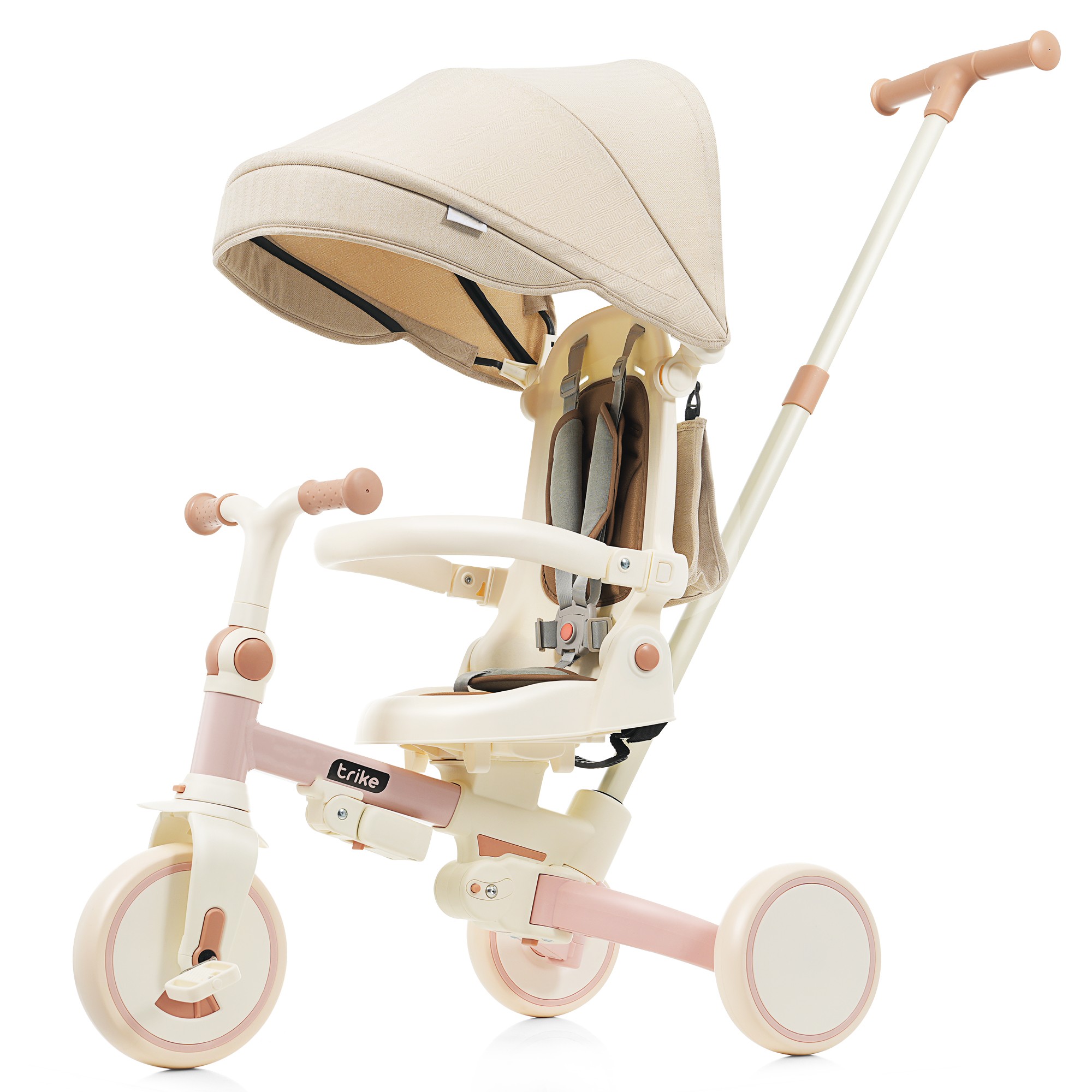 【2026年新仕様】60三輪車 子供用三輪車 折りたたみ 手押し かじとり 7in1 7WAY 1歳 2歳 3歳 ランニングバイク 座面回転 自転車 おもちゃ 乗用玩具 幼児用 キッズバイク おしゃれ