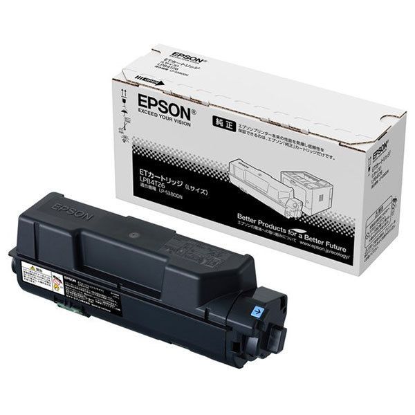 エプソン LPB4T26 A4モノクロページプリンター用 ETカートリッジ/Lサイズ(約13300ページ) メーカー直送