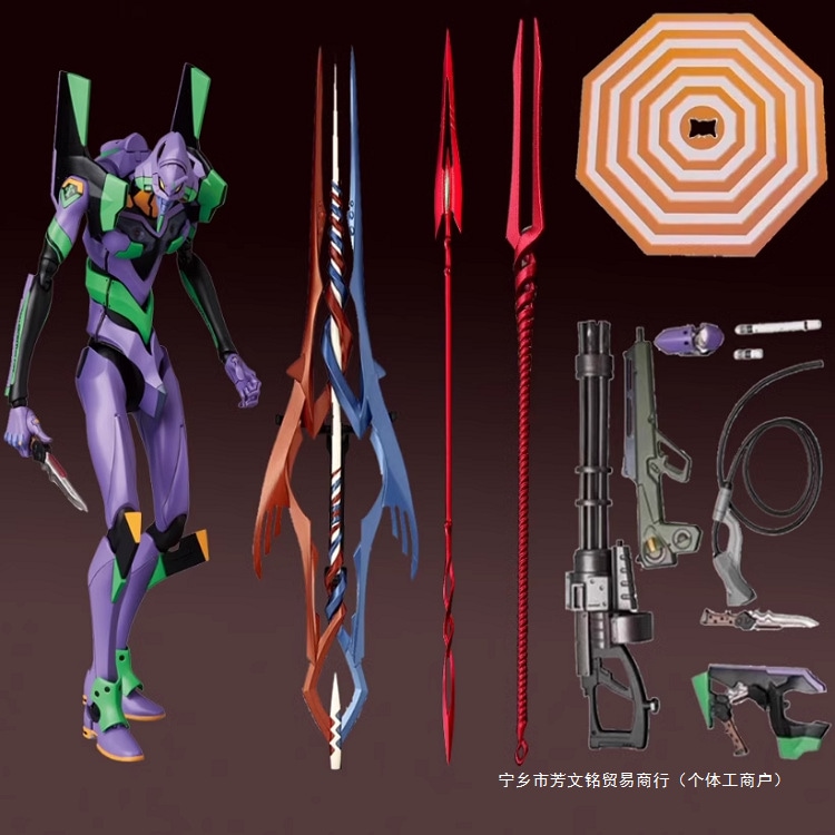 新入荷！新世紀合金版 マフェックス エヴァンゲリオン フィギュア 初号機 パープルマンティス ヤマグチ式可動可動モデル
