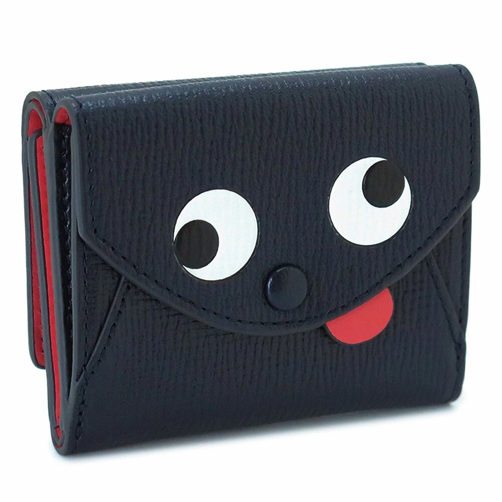 折財布 レディース ザニー5050925142816 三つ折り財布 ミニ財布 コンパクト財布 マリン ダークネイビー系