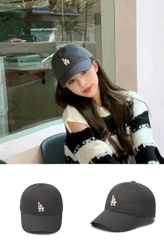 3ACP7701N韓国超人気商品 ビッグセール限定販売 男女共用 ルーキー アンストラクチャー ボールキャップ LAドジャース