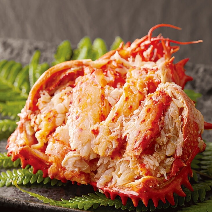 北海道産 花咲がに甲羅盛 320g　直送 北海道 花咲き蟹 甲羅盛り