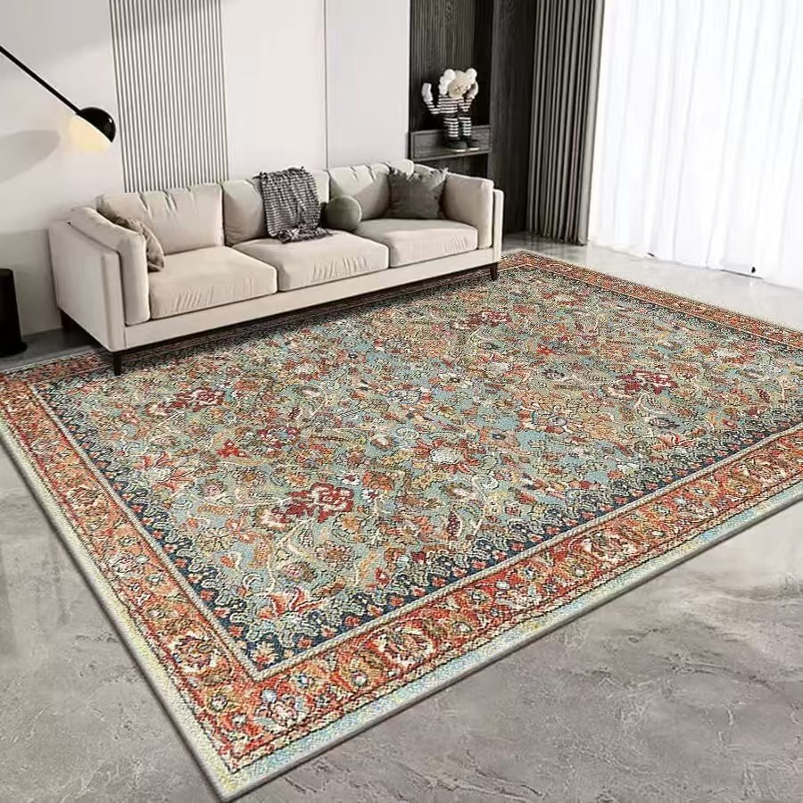 細かい砂と短い髪の模倣カシミア洗濯布底部カーペットベッドルームリビングルーム吸収性と汚れた抵抗力があり広いエリアの世話をしやすいcarpet