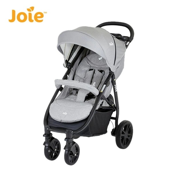 Joie(ジョイー) ベビーカー レインカバー付き 生後1か月から体重15kg(目安として36か月まで) 41947 グレーフランネル