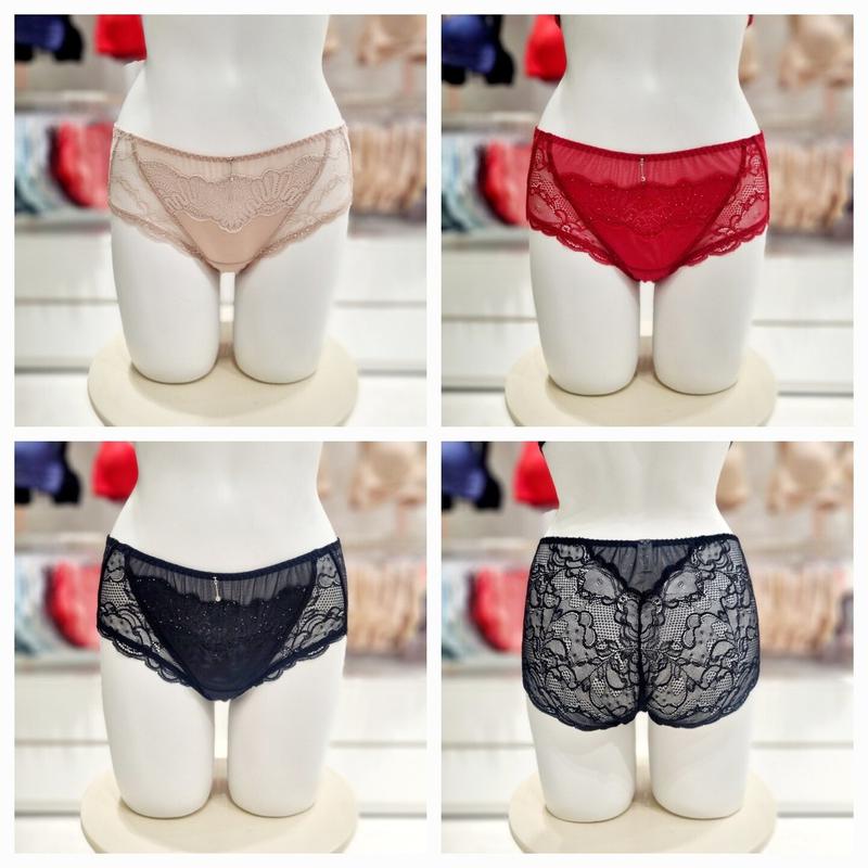 AK水原店 クチュールスパンコールジャガードレースパンティー BP977AL