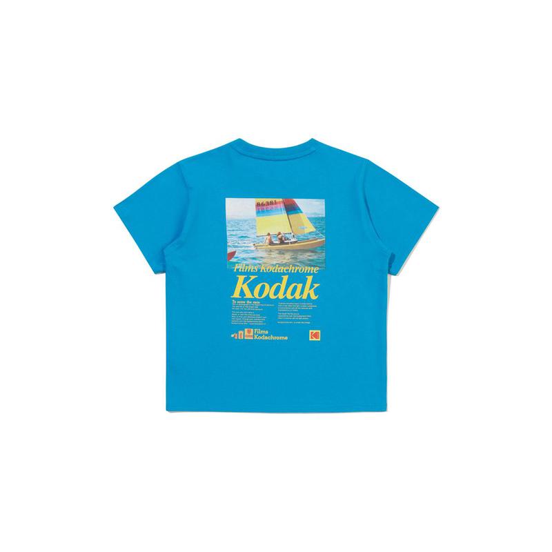 [公式]シーナリーグラフィック半袖Tシャツ キッズ BLUE