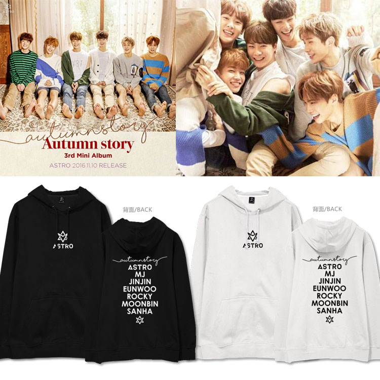 期間限定 Astro アルバム殷プロデュース グリーティングカー Yingyou トレーナー フード付き男性と女性の春秋冬