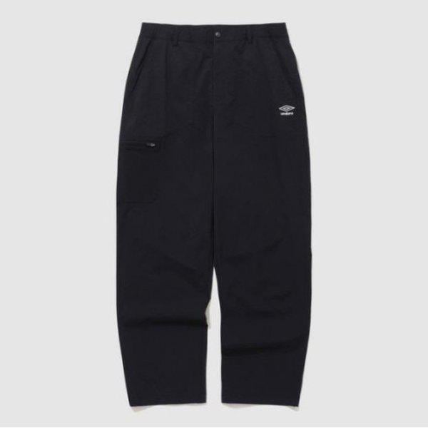 パンツ JQS UQ121CPT14-BLK ストレッチ テーパード チノパンツ BLACK