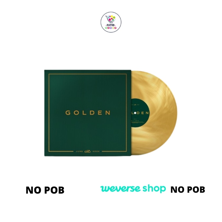 LP Vinyl BTS Jung Kook GOLDEN