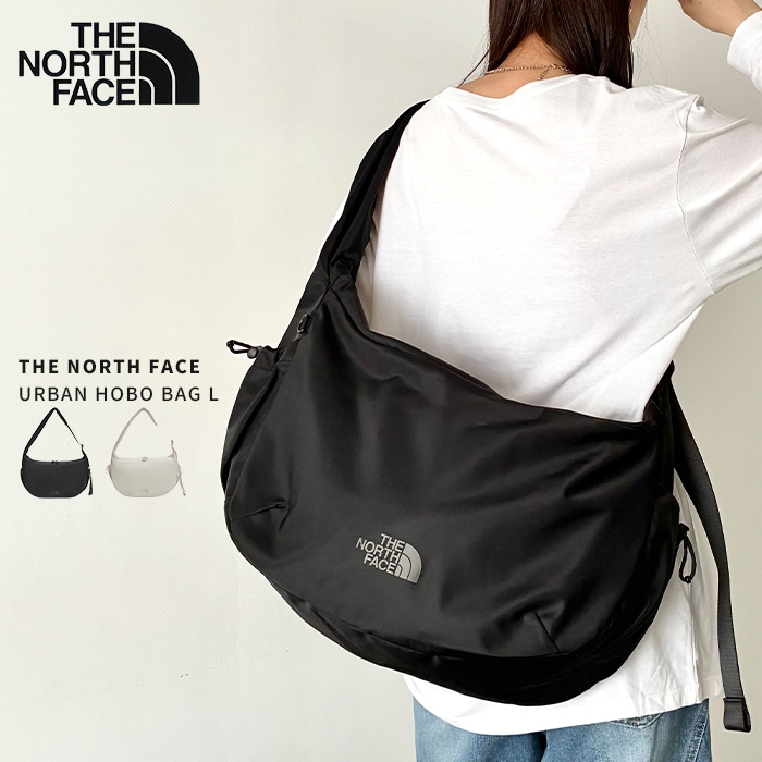 軽量 大容量 ロゴプリント ホーボーバッグ ショルダーバッグ/URBAN HOBO BAG L【送料無料】