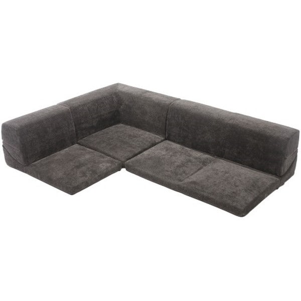 CELLUTANE ローソファ 3点セット コーナーソファ　ソファベッド チャコールグレー こたつソファ 日本製 A573a-686GRY メーカー直送