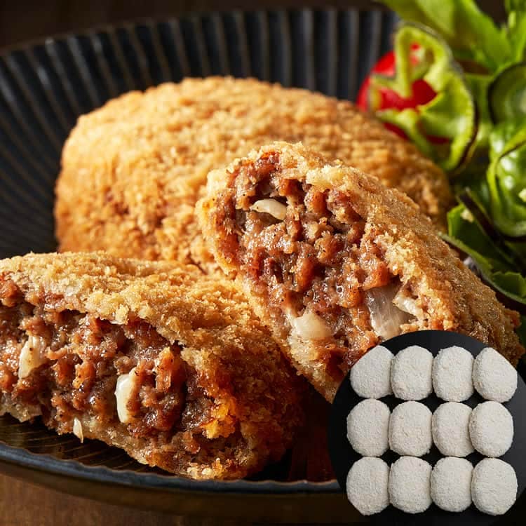 大阪 「洋食Revo」 黒毛和牛メンチカツ (85g12個) 離島は配送不可 7240039 お歳暮 お中元 お土産 ご進物 ギフト 贈り物に最適