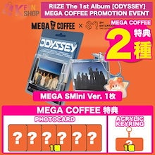 即日[MEGA COFFEE特典2種付き] MEGA SMini Ver.1種_RIIZE The 1st Album [ODYSSEY] ライズ メガコーヒー 韓国チャート反映【キャンセル不可】