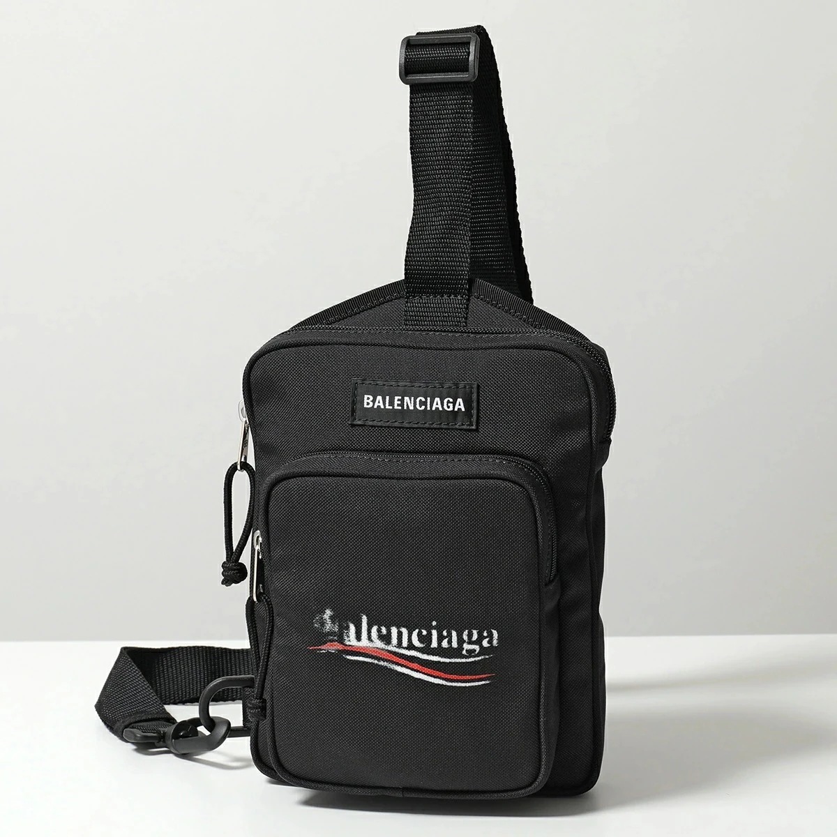 BALENCIAGA バレンシアガ クロスボディバッグ Explorer 620260 2AA29 メンズ メッセンジャーバッグ Political Stencil ロゴ 鞄 6202602AA291