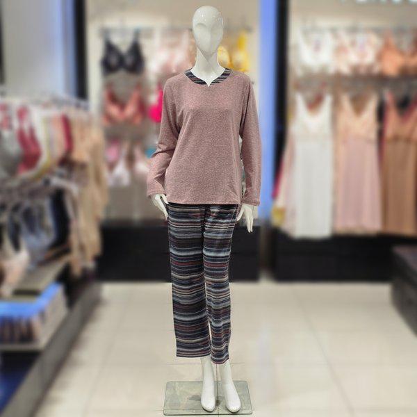 ポリ起毛幾何ナ염室内着セット(vev3962w/vep3962w)_s