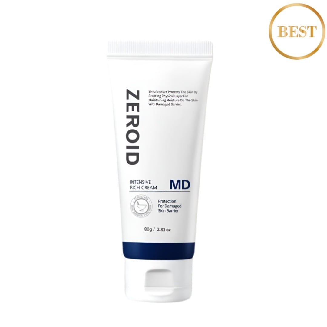 インテンシブ リッチ クリーム MD 80g 皮膚バリア強化 保湿持続 カカオシードバター配合 外部環境保護 10種類無添加 白色クリーム 敏感肌対応