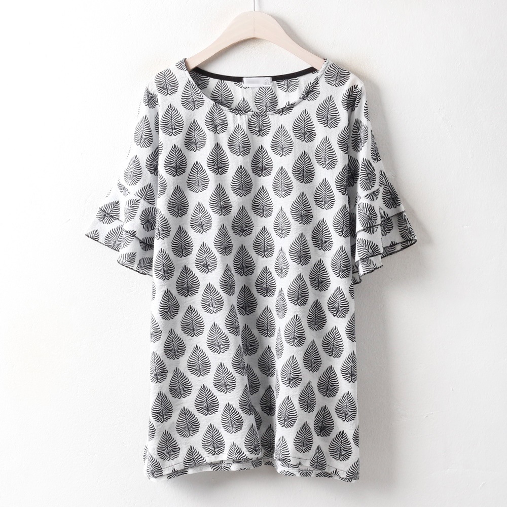 服韓国服ファッション大きいサイズ木カンカンブラウスCO2753M807 real bigsize korea fashion