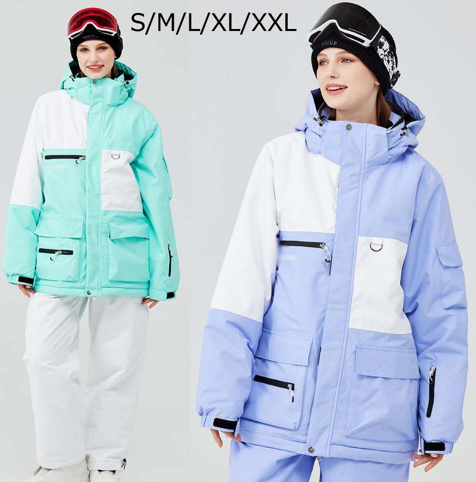 スノーボードウェア 防水 スノーボード スキー 暖かい スノボ ウェア 男女兼用 スキーウェア 韓国風 スノボーウェア 上下セット メンズ ボードウェア 雪遊び 登山 可愛い ペアスノーウェア ジャケ