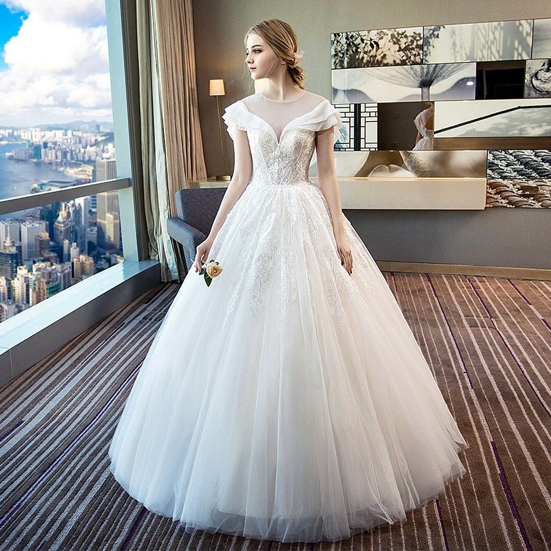 マタニティドレス ロングドレス 二次会 花嫁 ウエディングドレス 安い ウェディングドレス 結婚式 エンパイア お呼ばれ ブライダル 夏