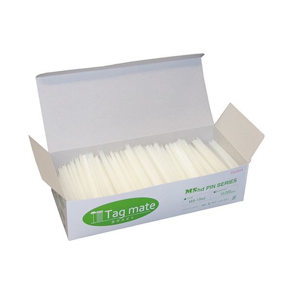 （まとめ）サトーゴーセー タグピン スタンダード針MS-15hd 1ケース（10000本）[x3]