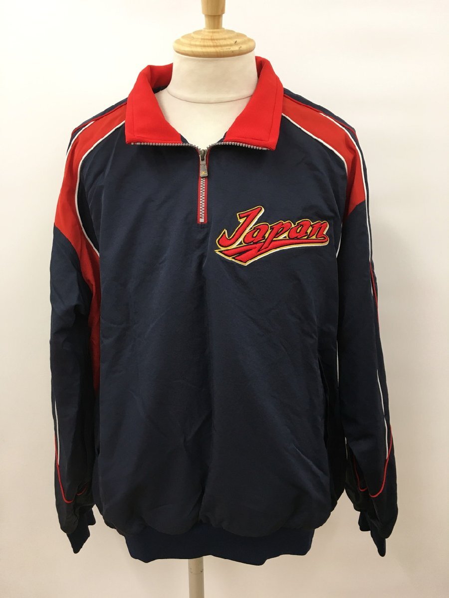 ミズノプロ Mizuno Pro ハーフジップ ジャンパー ウインドブレーカー L 長袖 侍ジャパン WBC 日本代表 2507WS033