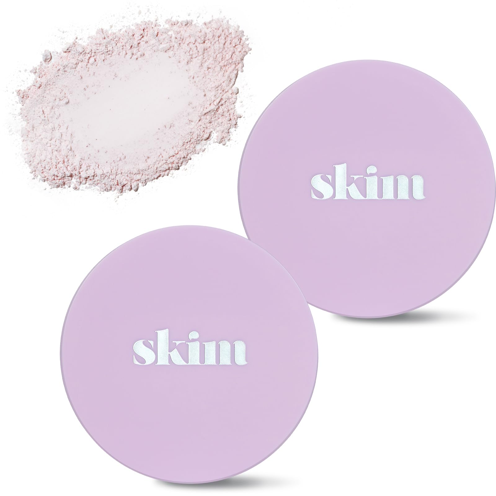 【敏感・乾燥肌の保湿(ツヤ) パウダー】skim (スキム) ルポ セラム ルースパウダー フェイスパウダー cica 韓国 崩れない 夏 ベタつかない サラサラ ツヤ肌 保湿 TECA 2個