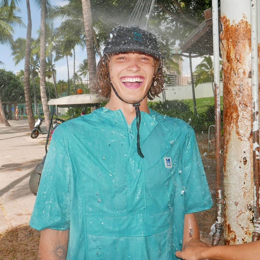 コダックアパレル エア リップ キャンプキャップ BLACK