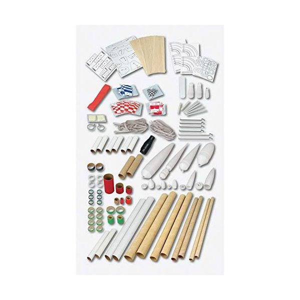 Estes 1980 Designer Special of Model Rocket Parts， Skill Level 1， Brown/a 並行輸入品