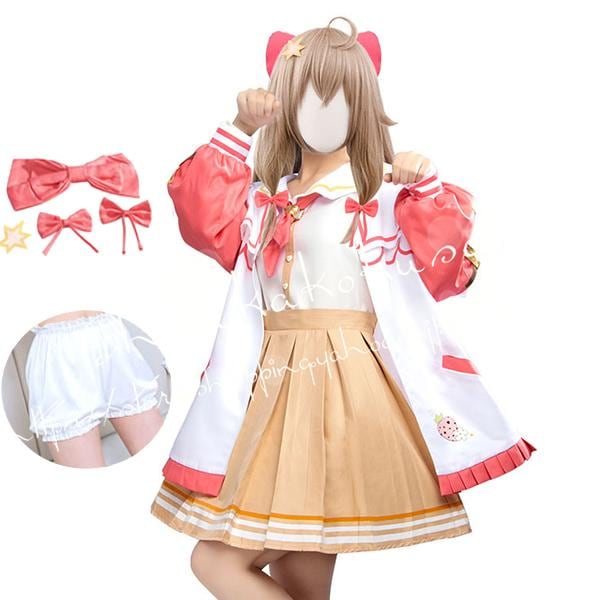 ホロライブ hololive風 A-SOUL 嘉然 Diana ディーナ ロリータ コスプレ衣装ウィッグ 演出服 cosplay 変装 仮装ハロウィン-533