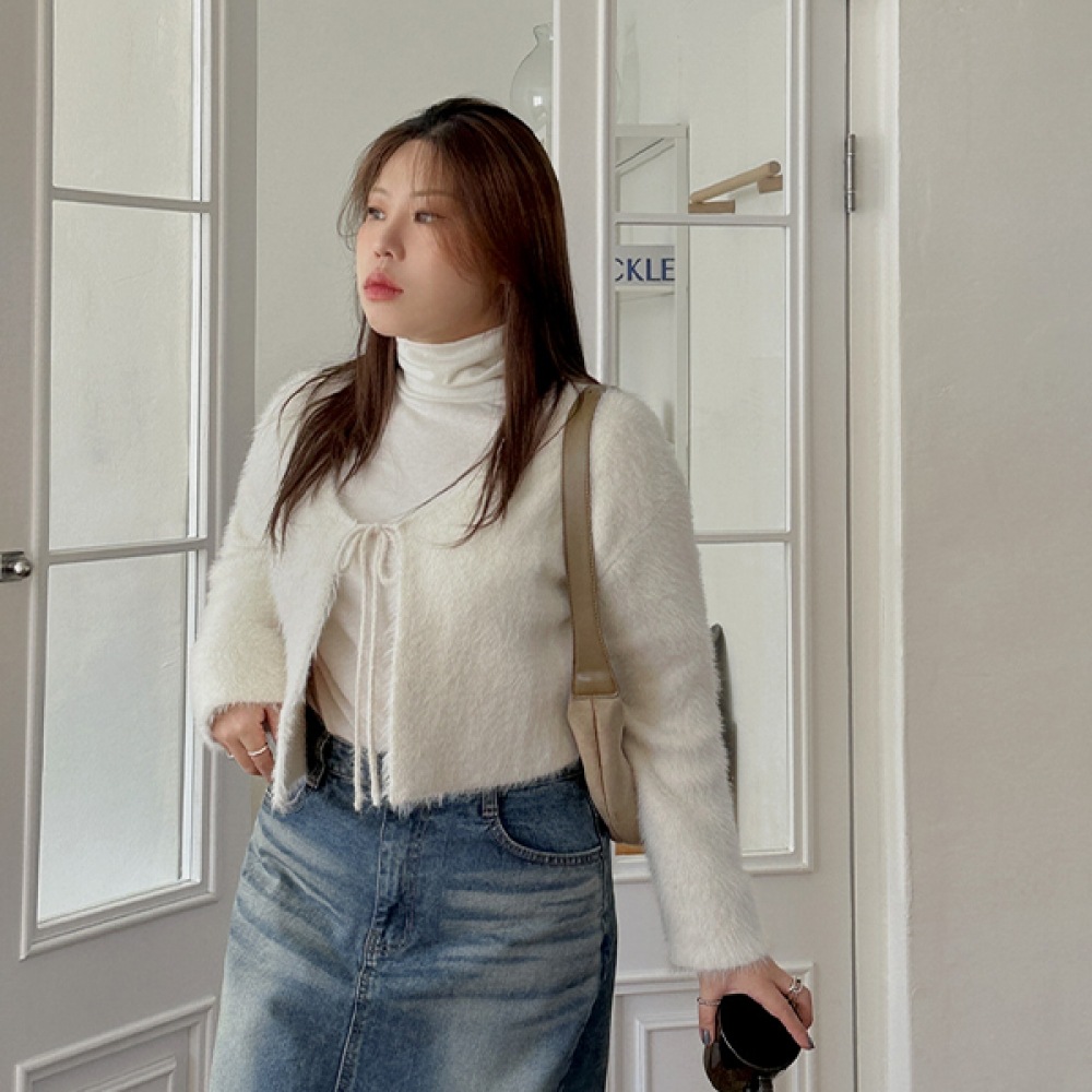 (JSTYLEのイーブレット) イーブレットクレインウィングニットカーディガン Jスタイル