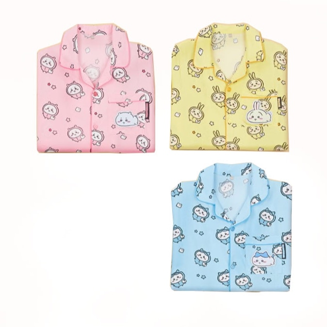 ちいかわ なんかすずしくてかわいいパジャマ （ちいかわ/うさぎ/ハチワレ） 韓国ファッション 2023 【正規品】